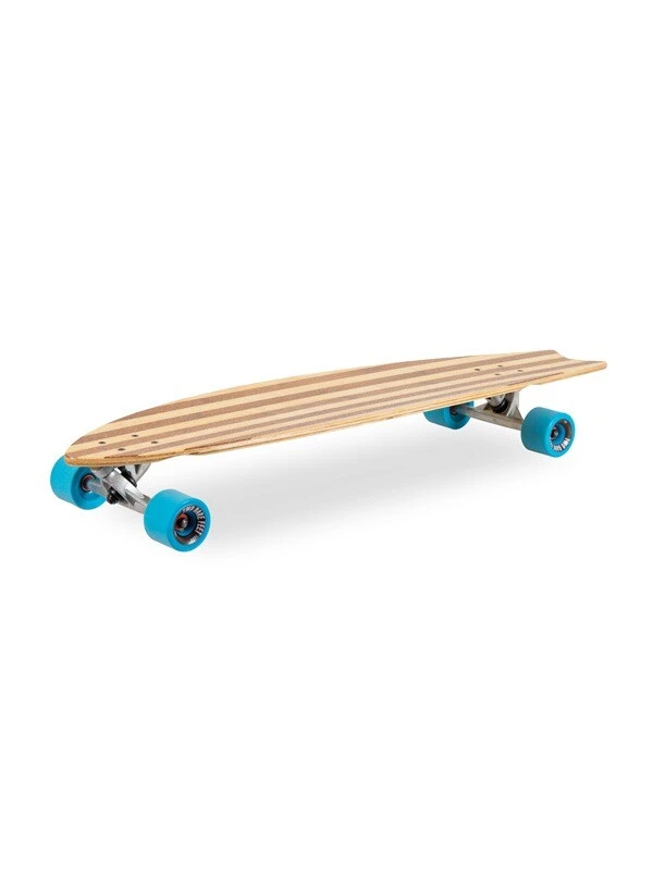 Two Bare Feet "The Deacon" 40in Bamboo Series Longboard Skateboard Complete (Blue Wheels) 3 Two Bare Feet "The Deacon" 40in Bamboo Series Longboard Skateboard Complete (Blue Wheels) - Image 3