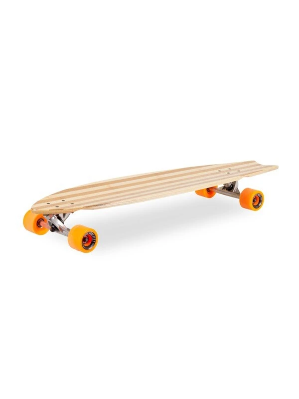 Two Bare Feet "The Deacon" 40in Bamboo Series Longboard Skateboard Complete (Orange Wheels) 3 Two Bare Feet "The Deacon" 40in Bamboo Series Longboard Skateboard Complete (Orange Wheels) - Image 3