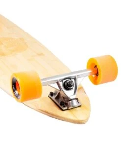 Two Bare Feet "The Deacon" 40in Bamboo Series Longboard Skateboard Complete (Orange Wheels) 11 Two Bare Feet "The Deacon" 40in Bamboo Series Longboard Skateboard Complete (Orange Wheels) -Surfboards Sales deacon orange 6