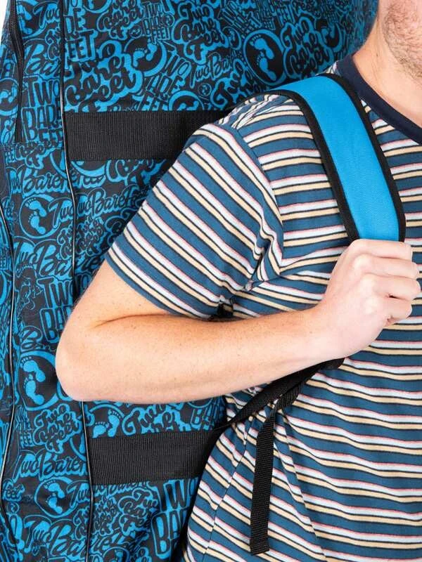 44" Double Bodyboard Bag (Blue Classic Pattern) 5 44" Double Bodyboard Bag (Blue Classic Pattern) - Image 5