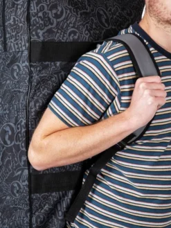 44" Double Bodyboard Bag (Grey Classic Pattern) 9 44" Double Bodyboard Bag (Grey Classic Pattern) -Surfboards Sales double bodyboard bag grey 5