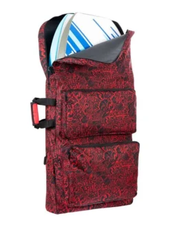 44" Double Bodyboard Bag (Red Classic Pattern) 7 44" Double Bodyboard Bag (Red Classic Pattern) -Surfboards Sales double bodyboard bag red 3