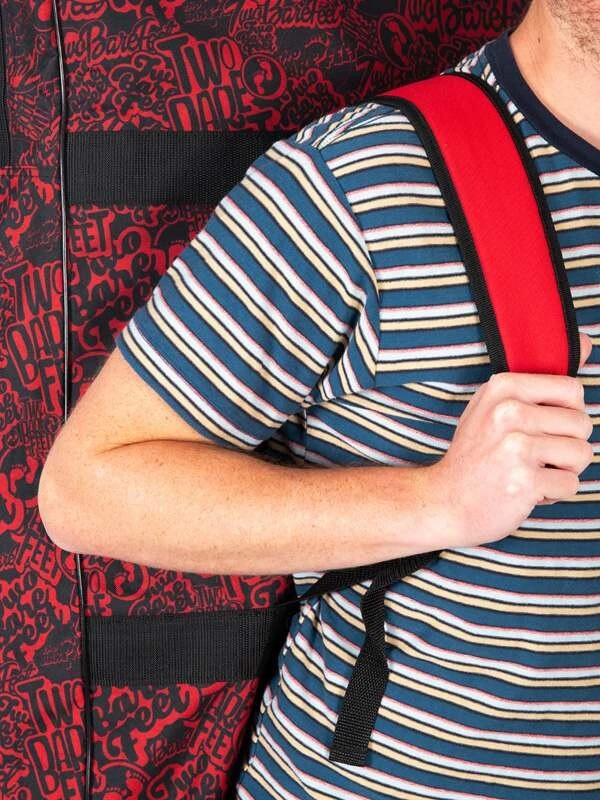 44" Double Bodyboard Bag (Red Classic Pattern) 5 44" Double Bodyboard Bag (Red Classic Pattern) - Image 5