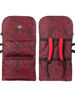 Two Bare Feet 42" Future Print Double Bodyboard And Bag Bundle -Surfboards Sales double red bag 9