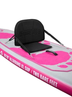 Two Bare Feet Entradia (Allround XL) 10'10" X 34" X 6" Inflatable SUP Deluxe Fibreglass Hybrid Pack (Pink) -Surfboards Sales entradia 10 10 2 pink