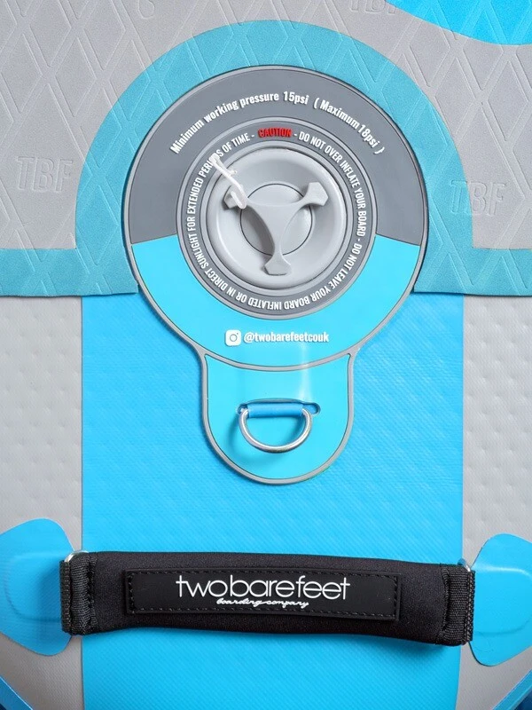 Two Bare Feet Entradia (Allround XL) 10'10" X 34" X 6" Inflatable SUP Starter Pack (Aqua) 6 Two Bare Feet Entradia (Allround XL) 10'10" X 34" X 6" Inflatable SUP Starter Pack (Aqua) - Image 6