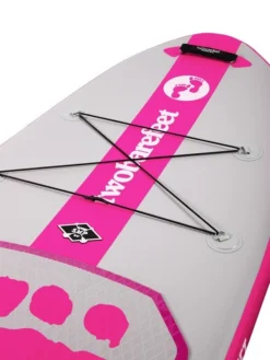 Two Bare Feet Entradia (Allround) 10'6" X 34" X 4.75" Inflatable SUP Starter Pack (Pink) -Surfboards Sales entradia 10 6 1 pink