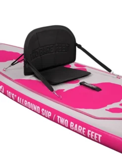 Two Bare Feet Entradia (Allround) 10'6" X 34" X 4.75" Inflatable SUP Deluxe Carbon Hybrid Pack (Pink) -Surfboards Sales entradia 10 6 2 pink 2 1