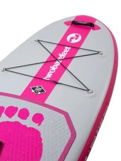 Two Bare Feet Entradia (Allround XS) 8'6" X 34" X 4.75" Inflatable Juniors SUP Deluxe Carbon Hybrid Pack (Pink) -Surfboards Sales entradia 8 6 1 pink 2