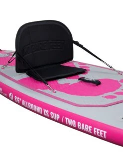 Two Bare Feet Entradia (Allround XS) 8'6" X 34" X 4.75" Inflatable Juniors SUP Deluxe Carbon Hybrid Pack (Pink) -Surfboards Sales entradia 8 6 2 pink 1 1