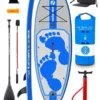 Two Bare Feet Entradia (Allround XS) 8'6" X 34" X 4.75" Inflatable Juniors SUP Ultimate Pack (Blue)