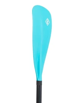 Two Bare Feet 3 Piece Fibreglass Hybrid SUP Paddle & Bag Package (Aqua) -Surfboards Sales fibreglass aqua 2 1