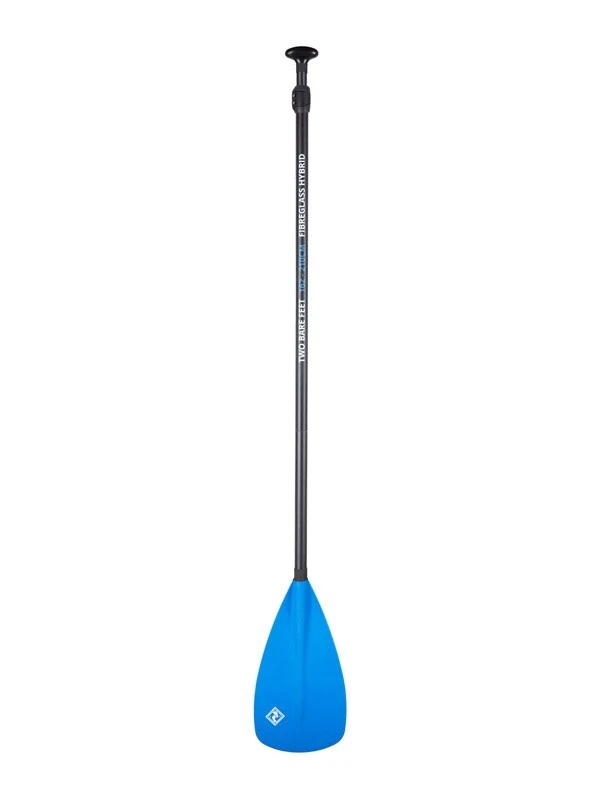 Two Bare Feet 3 Piece Fibreglass Hybrid SUP Paddle (Blue) 3 Two Bare Feet 3 Piece Fibreglass Hybrid SUP Paddle (Blue) - Image 3