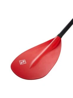 Two Bare Feet 3 Piece Fibreglass Hybrid SUP Paddle (Red) -Surfboards Sales fibreglass hybrid red 4 2