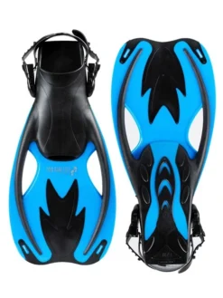 Two Bare Feet Childrens Diving Fins (F89 Aqua)