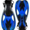 Two Bare Feet Childrens Diving Fins (F89 Blue)