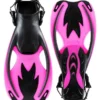 Two Bare Feet Childrens Diving Fins (F89 Pink)