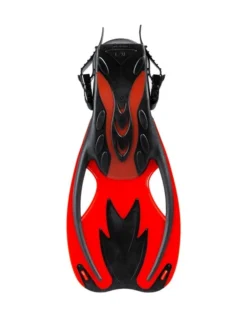 Two Bare Feet Childrens Diving Fins (F89 Red) -Surfboards Sales fins 89 red 2