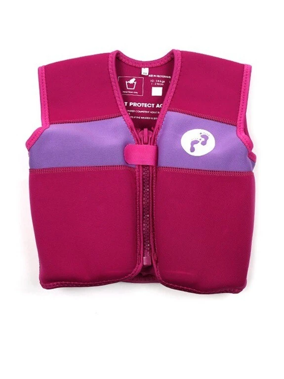 Essentials Baby Swim Kit - Aquatica Wetsuit + Swim Nappy + Swim Vest (Raspberry) 4 Essentials Baby Swim Kit - Aquatica Wetsuit + Swim Nappy + Swim Vest (Raspberry) - Image 4