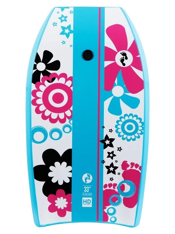 33" Flowers Bodyboard (Aqua) 1 33" Flowers Bodyboard (Aqua)