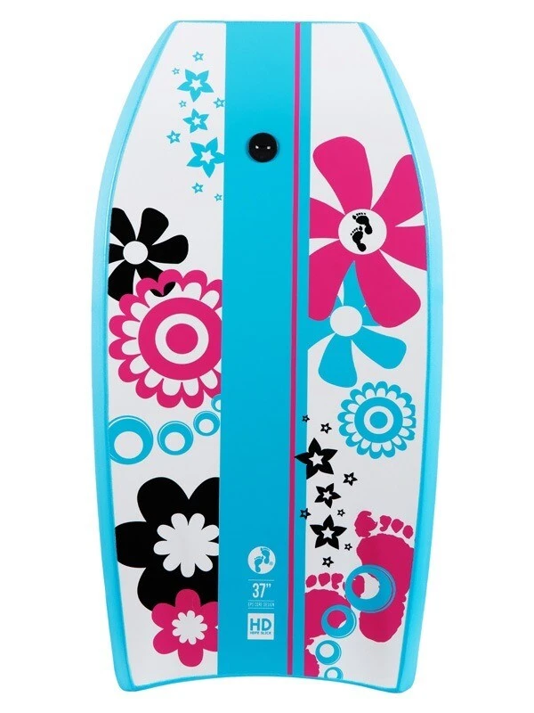 Two Bare Feet Flowers Single Bodyboard And Bag Bundle (Choice Of 33", 37", 41") 2 Two Bare Feet Flowers Single Bodyboard And Bag Bundle (Choice Of 33", 37", 41") - Image 2