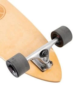 Two Bare Feet Granada 42in Canadian Maple Longboard Skateboard Complete (Black Wheels) -Surfboards Sales granada 6