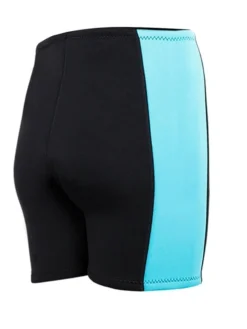 Two Bare Feet Womens Harmony 3mm Wetsuit Shorts (Black/Mint) -Surfboards Sales harmony shorts black mint 6