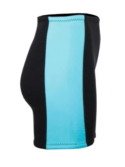 Two Bare Feet Womens Harmony 3mm Wetsuit Shorts (Black/Mint) -Surfboards Sales harmony shorts black mint 7