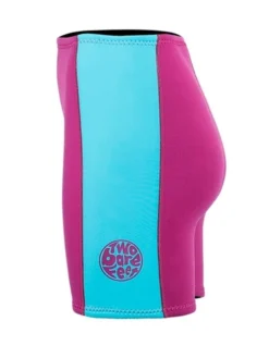 Two Bare Feet Womens Harmony 3mm Wetsuit Shorts (Raspberry / Aqua) 10 Two Bare Feet Womens Harmony 3mm Wetsuit Shorts (Raspberry / Aqua) -Surfboards Sales harmony shorts raspberry mint 3