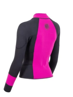 Two Bare Feet Womens Harmony 3mm Long Sleeve Wetsuit Jacket (Raspberry / Black) 11 Two Bare Feet Womens Harmony 3mm Long Sleeve Wetsuit Jacket (Raspberry / Black) -Surfboards Sales harmony jacket raspberry 4 1