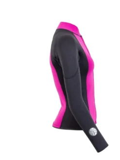 Two Bare Feet Womens Harmony 3mm Long Sleeve Wetsuit Jacket (Raspberry / Black) 14 Two Bare Feet Womens Harmony 3mm Long Sleeve Wetsuit Jacket (Raspberry / Black) -Surfboards Sales harmony jacket raspberry 7 1