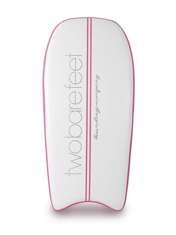 Two Bare Feet Boarding Co. 44" Inflatable Bodyboard - Starter Pack (Pink) 3 Two Bare Feet Boarding Co. 44" Inflatable Bodyboard - Starter Pack (Pink) - Image 3