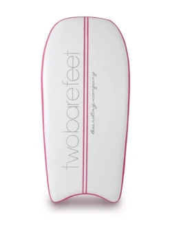Two Bare Feet Boarding Co. 44" Inflatable Bodyboard - Board Only (Pink) 5 Two Bare Feet Boarding Co. 44" Inflatable Bodyboard - Board Only (Pink) -Surfboards Sales inflatable bodyboard pink bottom
