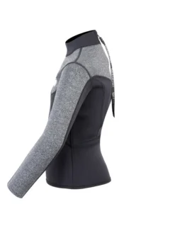 Two Bare Feet Junior Aspect 2.5mm Back Zip Jacket (Black/Grey) 10 Two Bare Feet Junior Aspect 2.5mm Back Zip Jacket (Black/Grey) -Surfboards Sales kids aspect back zip jacket black delta 3