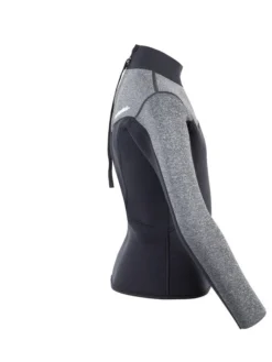 Two Bare Feet Junior Aspect 2.5mm Back Zip Jacket (Black/Grey) 14 Two Bare Feet Junior Aspect 2.5mm Back Zip Jacket (Black/Grey) -Surfboards Sales kids aspect back zip jacket black delta 7