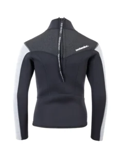 Two Bare Feet Junior Aspect 2.5mm Back Zip Jacket & Pants Set (Black/Grey/Grey) -Surfboards Sales kids aspect back zip jacket black grey grey vista pants 6