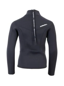 Two Bare Feet Junior Aspect 2.5mm Back Zip Jacket (Black) -Surfboards Sales kids aspect back zip jacket black 5