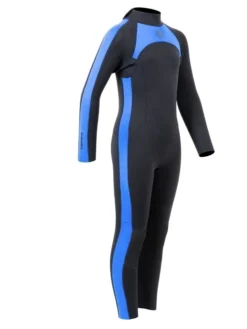 Two Bare Feet Flare 2.5mm Junior Superstretch Wetsuit (Blue) 16 Two Bare Feet Flare 2.5mm Junior Superstretch Wetsuit (Blue) -Surfboards Sales kids flare full blue 8 2