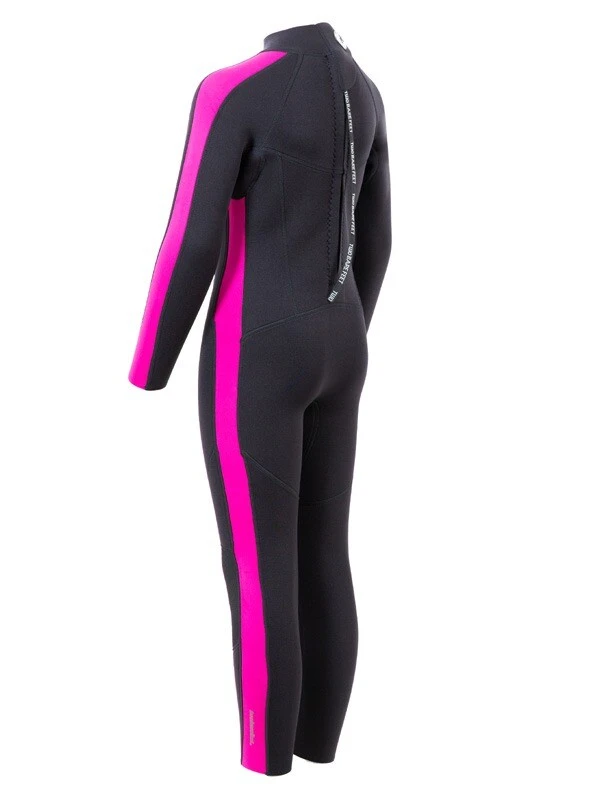 Two Bare Feet Flare 2.5mm Junior Superstretch Wetsuit (Raspberry) 4 Two Bare Feet Flare 2.5mm Junior Superstretch Wetsuit (Raspberry) - Image 4
