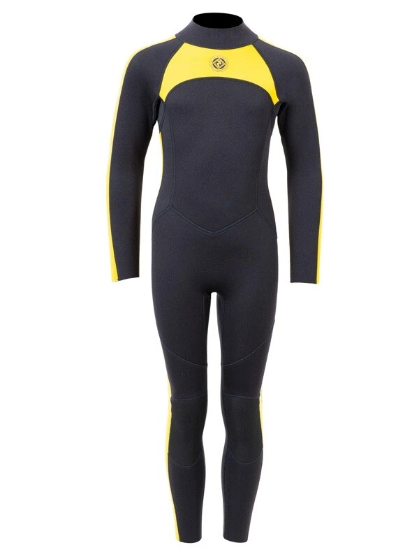 Two Bare Feet Flare 2.5mm Junior Superstretch Wetsuit (Yellow) 1 Two Bare Feet Flare 2.5mm Junior Superstretch Wetsuit (Yellow)