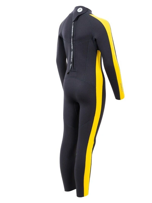 Two Bare Feet Flare 2.5mm Junior Superstretch Wetsuit (Yellow) 6 Two Bare Feet Flare 2.5mm Junior Superstretch Wetsuit (Yellow) - Image 6