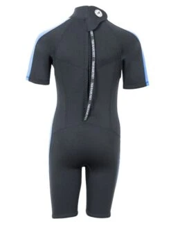 Two Bare Feet Flare 2.5mm Junior Superstretch Shorty Wetsuit (Blue) -Surfboards Sales kids flare shorty blue 5