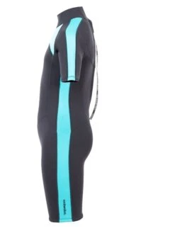 Two Bare Feet Flare 2.5mm Junior Shorty Superstretch Wetsuit (Mint) -Surfboards Sales kids flare shorty mint 3