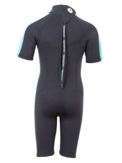 Two Bare Feet Flare 2.5mm Junior Shorty Superstretch Wetsuit (Mint) -Surfboards Sales kids flare shorty mint 5