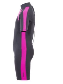 Two Bare Feet Flare 2.5mm Junior Shorty Superstretch Wetsuit (Raspberry) 11 Two Bare Feet Flare 2.5mm Junior Shorty Superstretch Wetsuit (Raspberry) -Surfboards Sales kids flare shorty rasberry 3