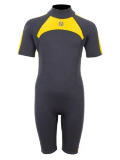 Two Bare Feet Flare 2.5mm Junior Shorty Superstretch Wetsuit (Yellow)