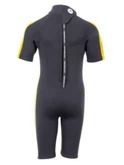 Two Bare Feet Flare 2.5mm Junior Shorty Superstretch Wetsuit (Yellow) -Surfboards Sales kids flare shorty yellow 5