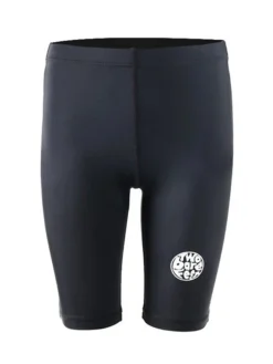 Two Bare Feet Junior Lycra Swimming Shorts (Black)