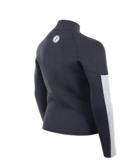 Two Bare Feet Junior Perspective Full Zip 2.5mm Wetsuit Jacket (Black/Grey/Grey) -Surfboards Sales kids perspective full zip jacket black grey grey 6