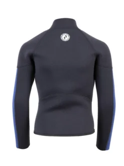 Two Bare Feet Junior Perspective Half Zip 2.5mm Wetsuit Jacket And Shorts Set (Black/Blue) 13 Two Bare Feet Junior Perspective Half Zip 2.5mm Wetsuit Jacket And Shorts Set (Black/Blue) -Surfboards Sales kids perspective half zip jacket black blue denim vista shorts 6